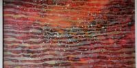 Abstract Ganga, Acrylic on canvas, 31’’x31’’, 135,000-